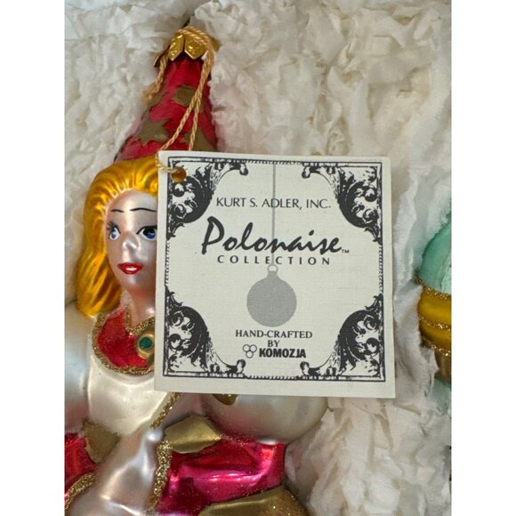 Kurt S. Adler Polonaise Wizard Of Oz Ornament Set Hand-Crafted Wooden Boxed - Picture 6 of 11